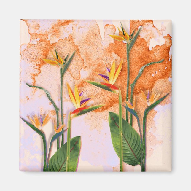 Birds of Paradise in Bloom Magnet (Front)