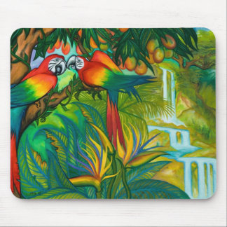 Birds of Paradise Mouse Pad