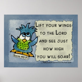 Birds of Pray –Soar-Isaiah Poster