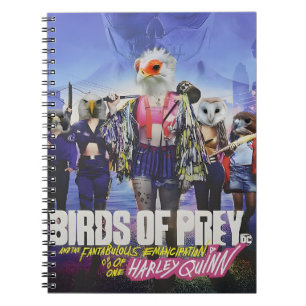  Birds of Prey: A Feathered Fantasy Poster Notebook