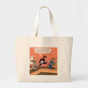 Birds Of Prey Talon Contest Large Tote Bag