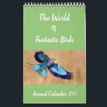 Birds of the World Annual Calendar | Bird Gifts<br><div class="desc">Perfect gift for the bird enthusiast in your life! Filled with bright,  colorful and exotic birds,  this calendar is the perfect gift for that person in your life who just loves birds! If that person is you,  then treat yourself,  we're sure you deserve it!</div>