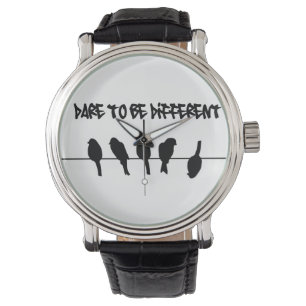 Birds on a wire – dare to be different watch