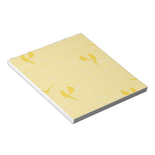 Birds on a Wire Notepad