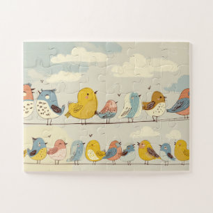 Birds On a Wire Puzzle