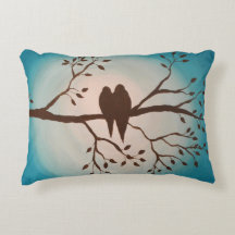 Birds on Branch 12 x 16 Pillow