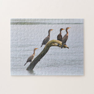 Birds On Driftwood Puzzle
