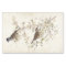 Birds on Flowering Branch Parchment Decoupage