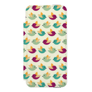 Birds pattern incipio watson™ iPhone 5 wallet case