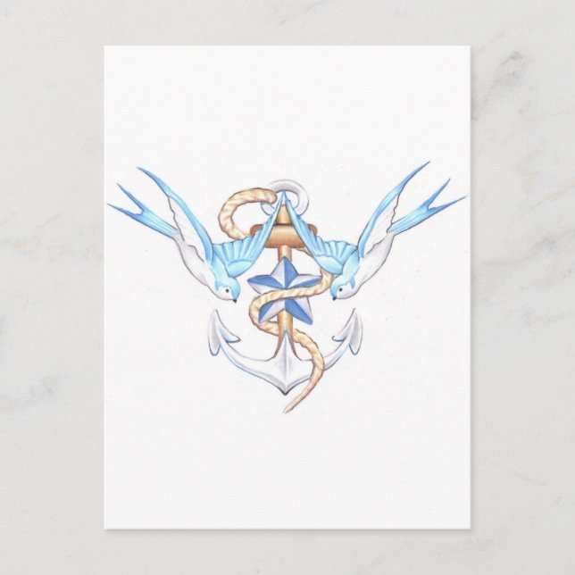 birds postcard (Front)