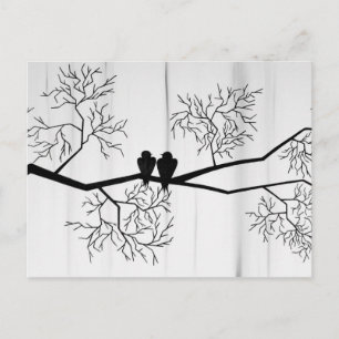 birds postcard