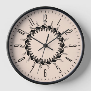 Birds round clock