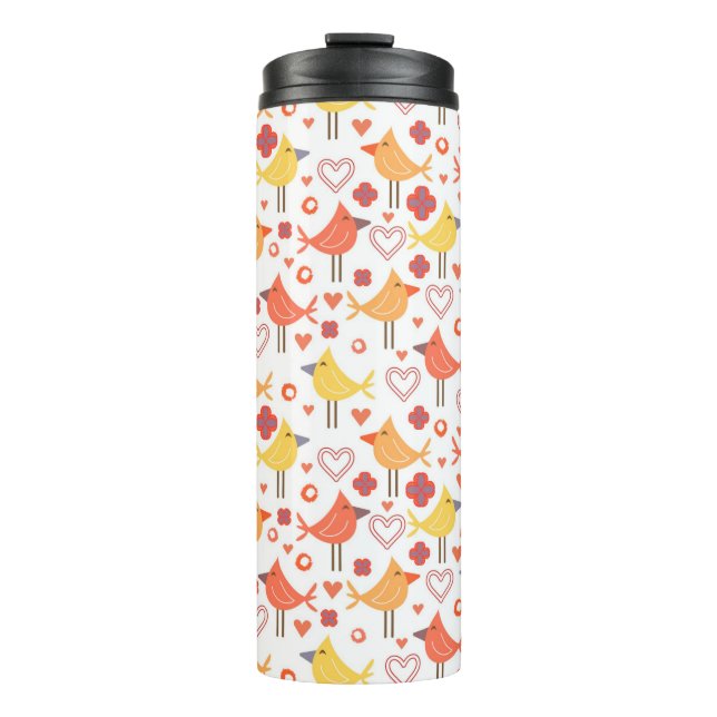 Birds Thermal Tumbler (Front)