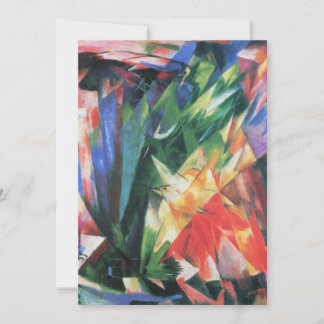 Birds (Vogel) by Franz Marc, Vintage Cubism Art
