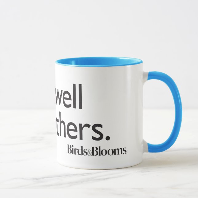 Birds Well with Others Mug (Right)