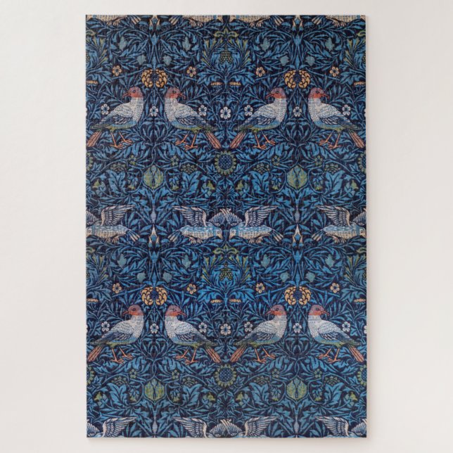 Birds, William Morris Jigsaw Puzzle (Vertical)