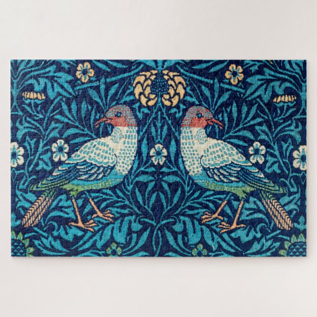 Birds, William Morris Jigsaw Puzzle (Horizontal)