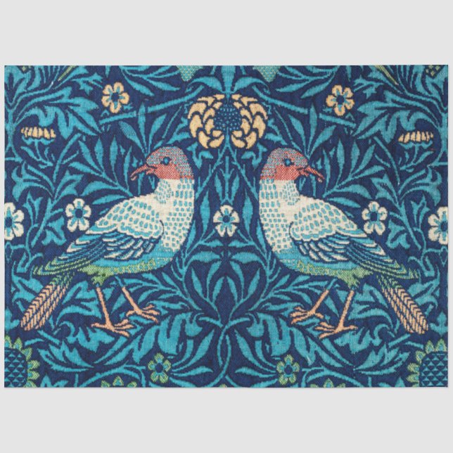 Birds, William Morris Tissue Paper (Front)