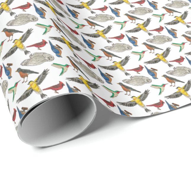 Birds! Wrapping Paper (Roll Corner)