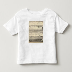 Birdseye view of Montello Toddler T-shirt