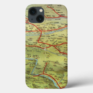 Birdseyes View Great Plains iPhone 13 Case