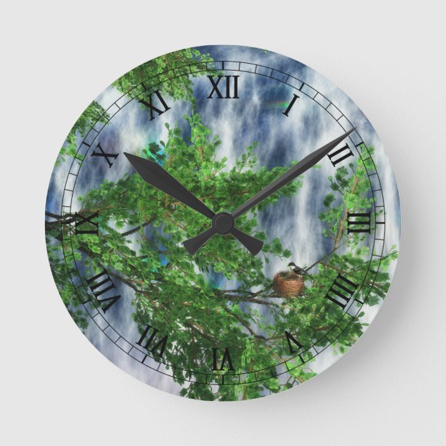 Birdsnest Falls Clock (Front)