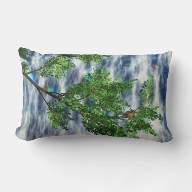 Birdsnest Falls Pillow (Front)