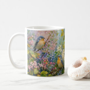 Birdsong Among Blossoms Coffee Mug