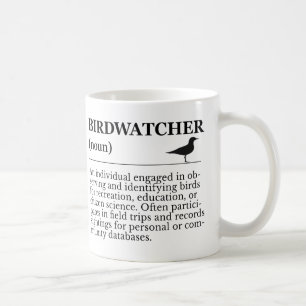 Birdwatcher Definition Observation Identification Coffee Mug