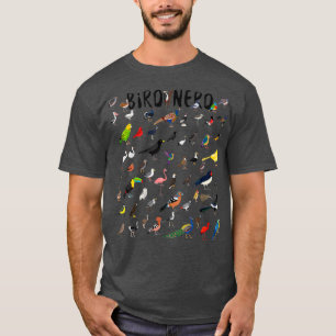 Birdwatcher Gifts Birdwatching  Bird Nerd T-Shirt