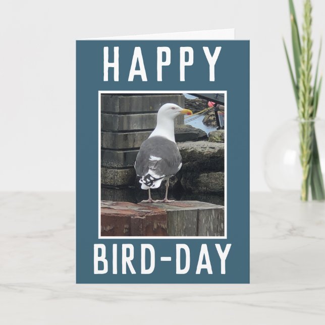 Birdwatcher or Birding Enthusiast Birthday Card (Front)