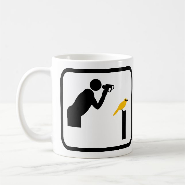 Birdwatcher Pro Coffee Mug (Left)