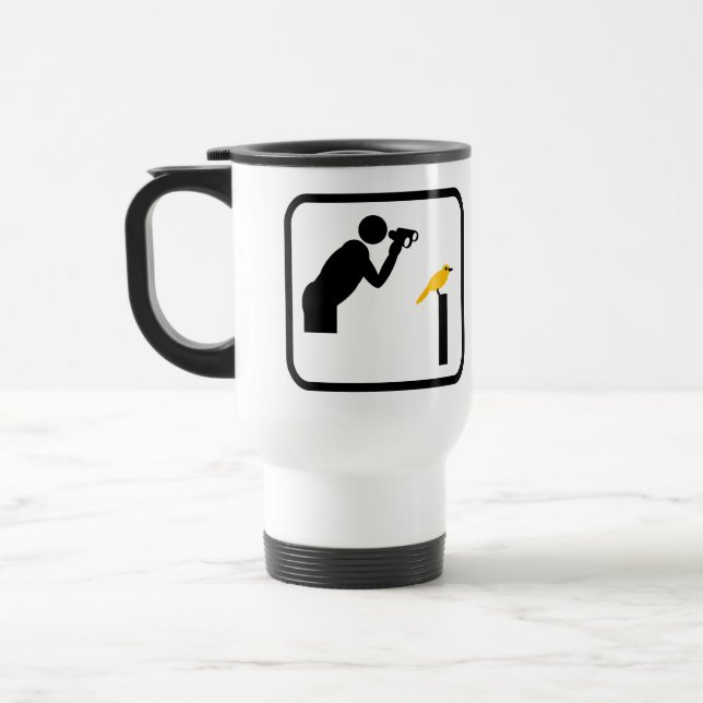 Birdwatcher Pro Travel Mug (Left)