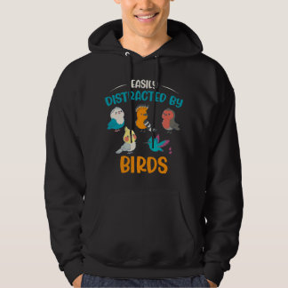 Birdwatchers Gifts Kids Cute Birding Birder Bird W Hoodie