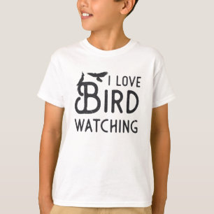 Birdwatching I Love Bird Watching Bird Vintage T-Shirt