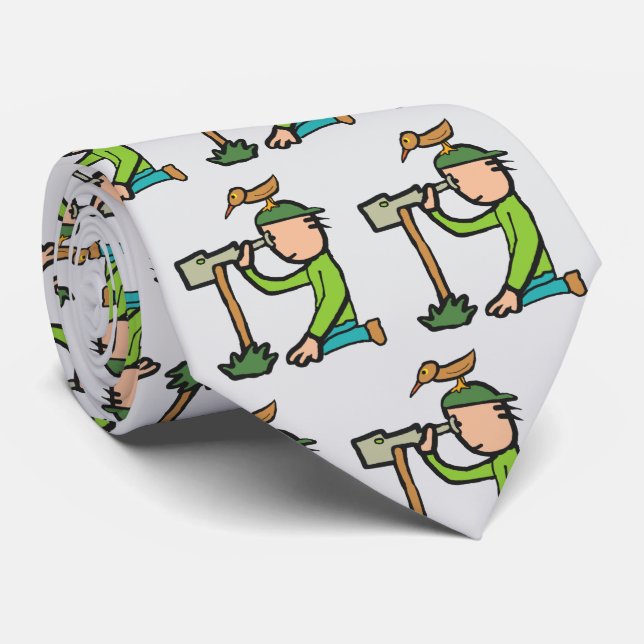 Birdwatching Tie (Rolled)