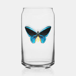 Birdwing Butterfly Can Glass