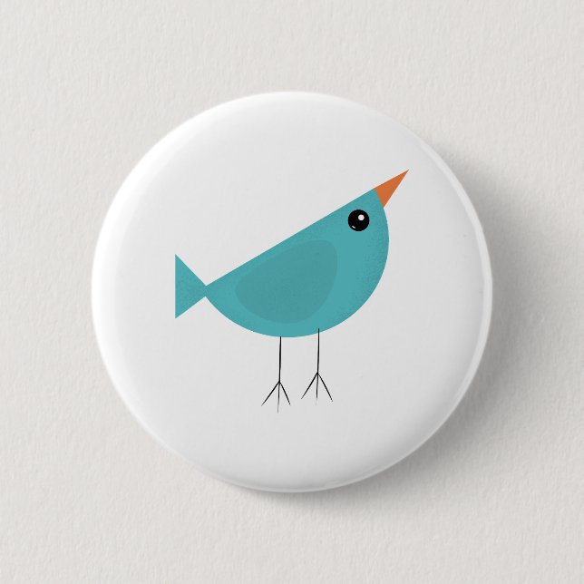 Birdy  2 inch round button (Front)
