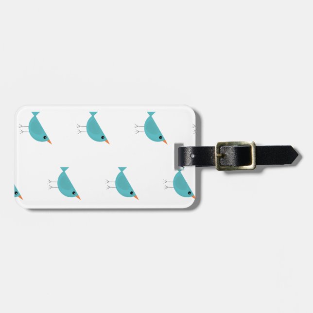 Birdy  luggage tag (Front Horizontal)