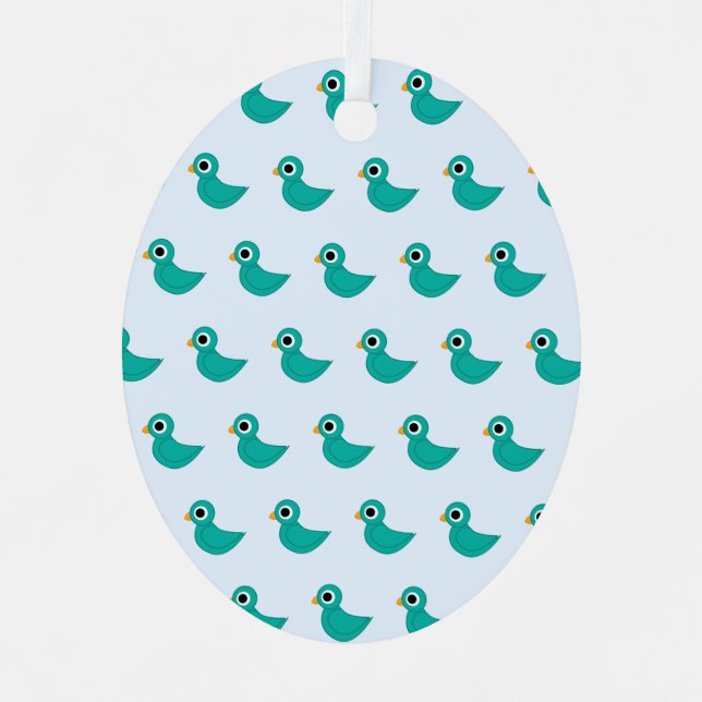 birdy     metal ornament (Front)