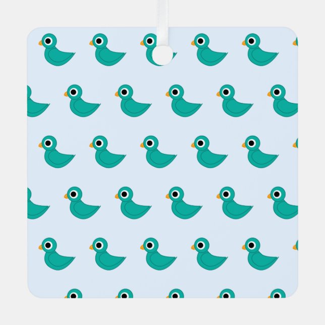 birdy   metal ornament (Front)