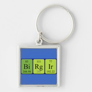 Birgir periodic table name keyring