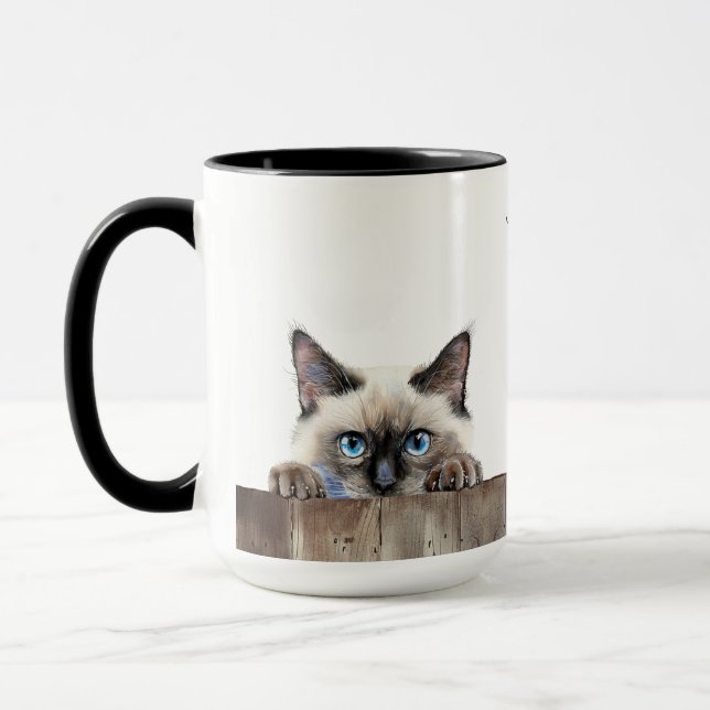 Birman Cat Mug (Left)