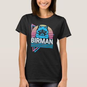 Birman Cat Retro T-Shirt