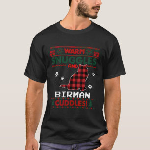 Birman Chat Red Buffalo Plaid Cadeau laide Sweat p