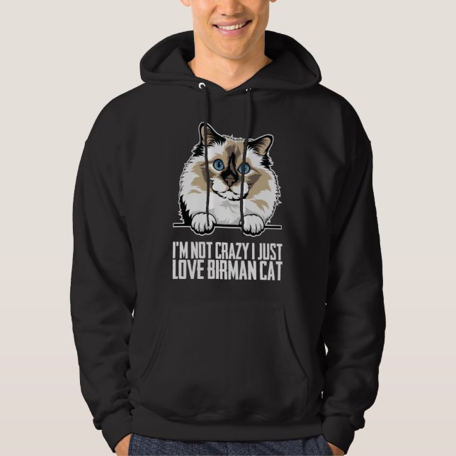 Birman kitten  Birman mom  Birman dad  1 Hoodie (Front)