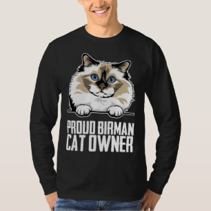 Birman kitten Birman mom Birman dad 5 T-Shirt