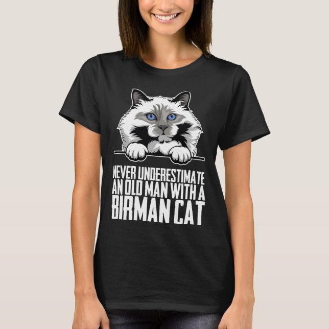 Birman mom  Birman kitten  Birmans  2 T-Shirt (Front)