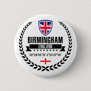 Birmingham 2 Inch Round Button