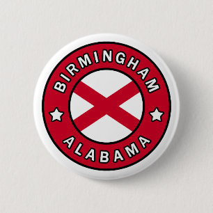 Birmingham Alabama 2 Inch Round Button